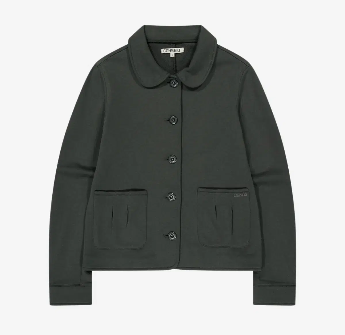 COYSEIO | 코이세이오 COYSEIO Round Neck Fleece Jacket on